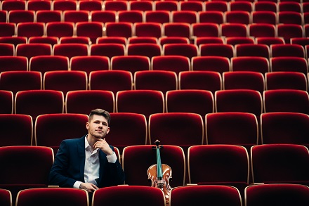 Jan Snakowski sitting in the audience